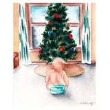 "Wonder" Child at Christmas Print