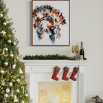 Vibrant Watercolor of Tom Turkey